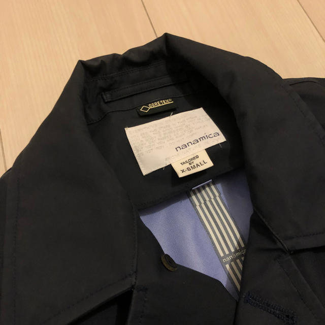 nanamica - ナナミカ ゴアテックスステンカラーコート XSの通販 by