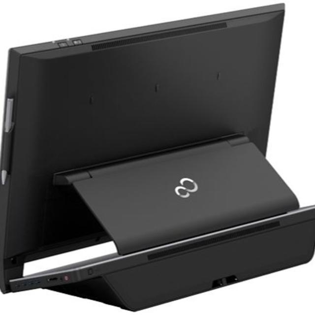 富士通 - ☆富士通(FUJITSU)タッチパネル デスク パソコン/黒の通販 by