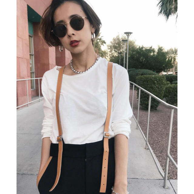 Ameri VINTAGE - AMERI レザーサスペンダーパンツ Mの通販 by 🍀Potofu