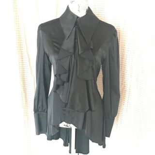 ATELIER BOZ（シャツ/ブラウス(長袖/七分) ・ ブラック/黒色系）の