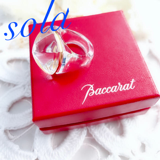 Baccarat - バカラ リング MEDICIS RING BACCARATの通販 by 葵's SHOP