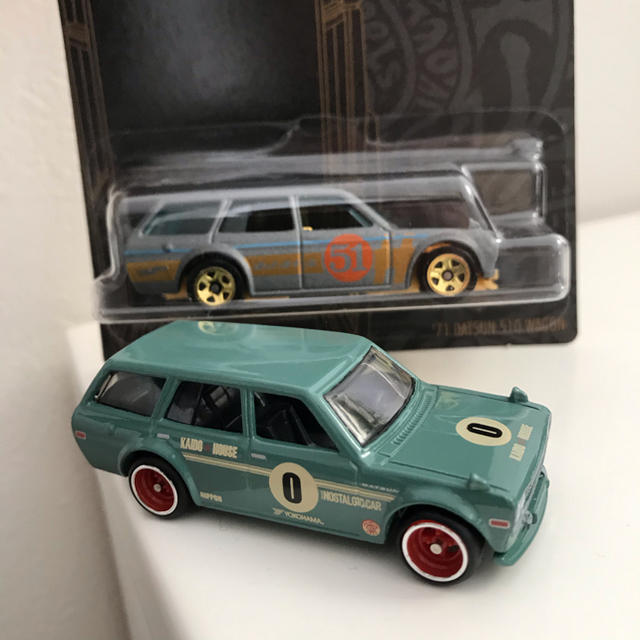 ブルーバード 510ワゴン セット ホットウィールの通販 by マイク's