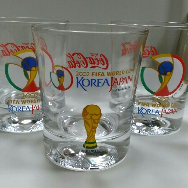 コカ・コーラ - 【boo!さま用】2002日韓ワールドカップロゴ入りグラス