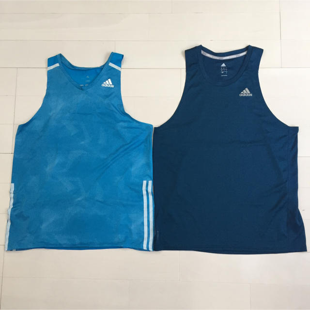 adidas - アディダス ランニング シャツ シングレット 2枚セット L