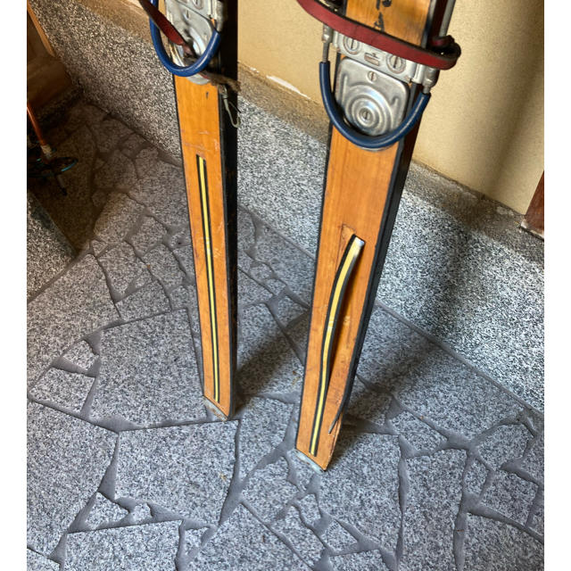 木製スキー ストック 昭和 アンティークの通販 by のり's shop｜ラクマ