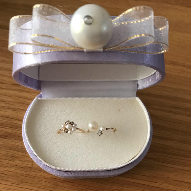 Samantha Tiara - サマンサティアラ 紗栄子さんコラボリング パール二