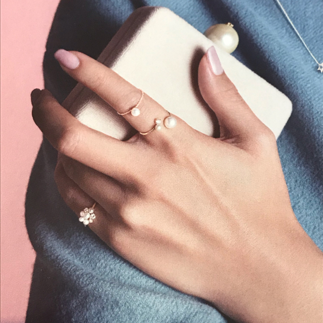 Samantha Tiara - サマンサティアラ 紗栄子さんコラボリング パール二