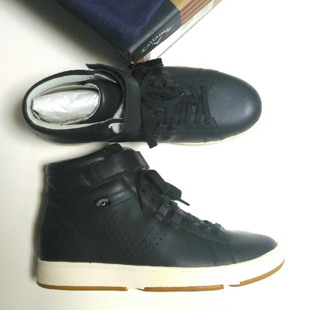 石川遼着用モデル キャロウェイ ハイカット 販売 スパイクレスシューズ