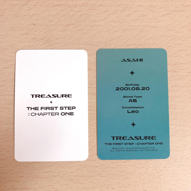 sy様専用☆TREASURE アサヒ トレカの通販 by muzipon82｜ラクマ