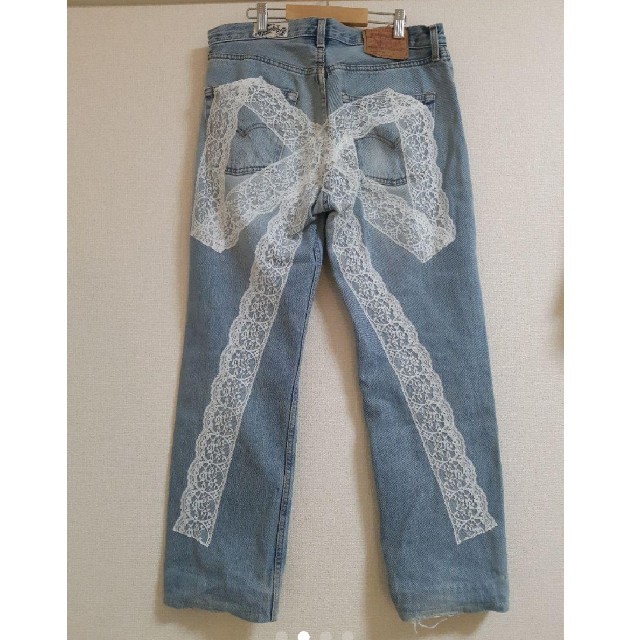 WALL - aiko着 エビスリボンダメージデニム サウスポーcathyの通販 by