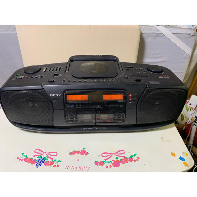 SONY - ソニー・バブルラジカセ！ドデカホーン・CFD-700！の通販 by