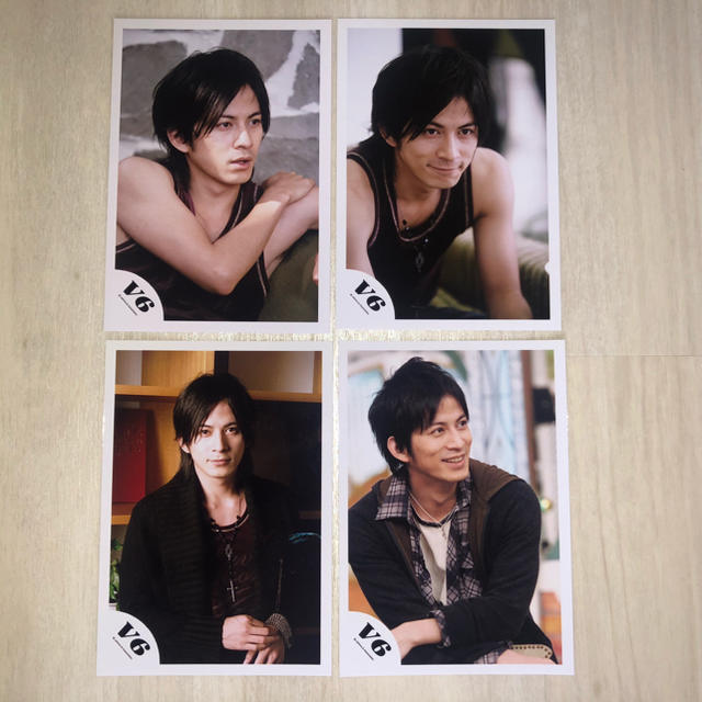 V6 - V6 岡田准一 公式写真② 16枚《カミセン集合写真1枚あり》の通販