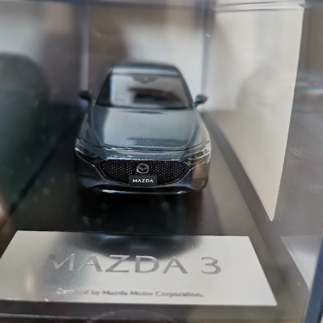 マツダ - 1/43 MAZDA3 ミニカー ポリメタルグレーの通販 by トマトの