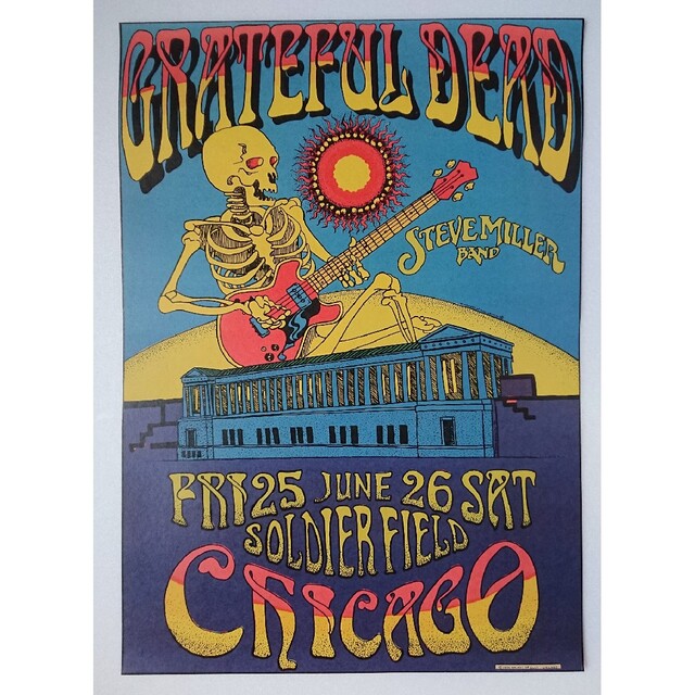 グレイトフル・デッド ポスター ③の通販 by しろ's shop｜ラクマ