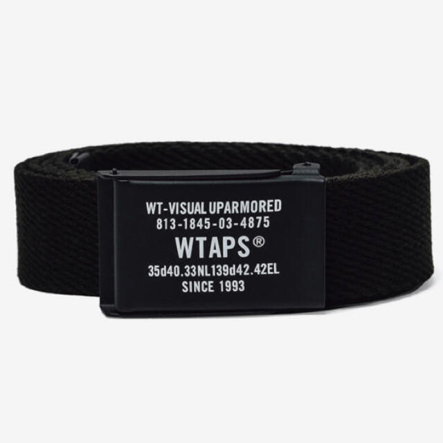 W)taps - wtaps GIB/BELT. ACRYLIC ブラック 20aw 新品の通販 by DiV