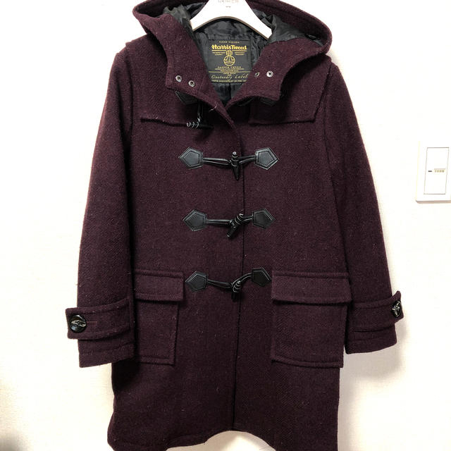 Harris Tweed - ハリスツイード ダッフルコート ウールコートの通販 by