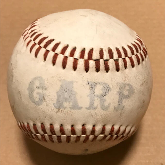 ☆レア☆ 広島カープ 1982年 津田恒美 直筆サインボール 15 番 新人王