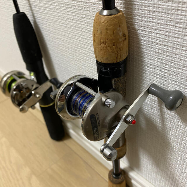 SHIMANO - ワカサギ 竿 ロッド、リールセット Simano ケース付き 送料