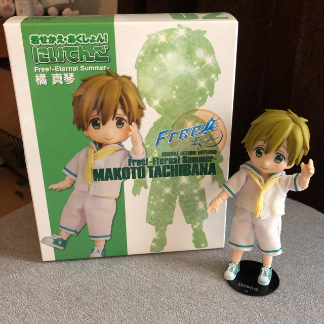 ねんどろいど 着せかえ あくしょん！にいてんご 橘真琴 フィギュアの