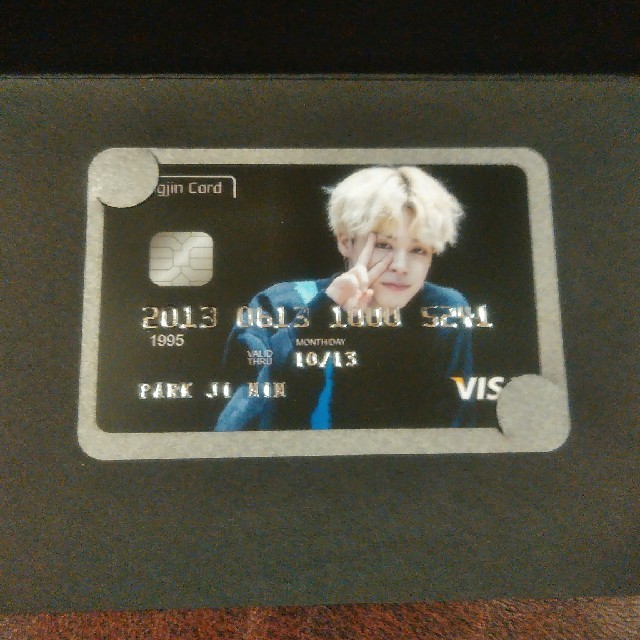 防弾少年団(BTS) - ジミン クレジットカード風トレカの通販 by