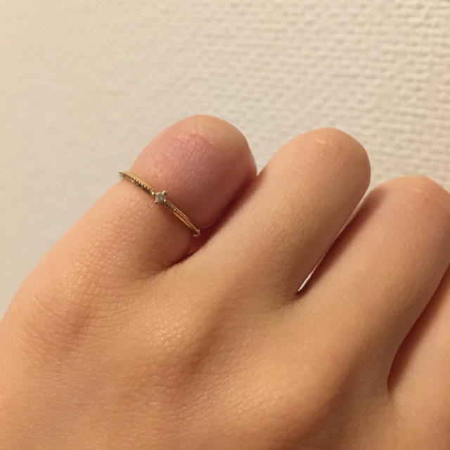 ete - ete ピンキーリング ダイヤモンド 💍 1号の通販 by Y's shop