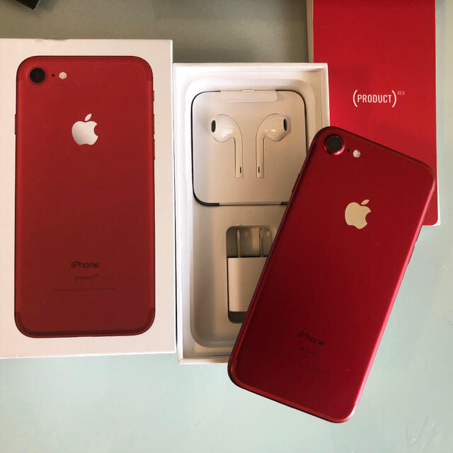 Apple - iPhone 7 Red 128 GB SIMフリー 専用ページの通販 by