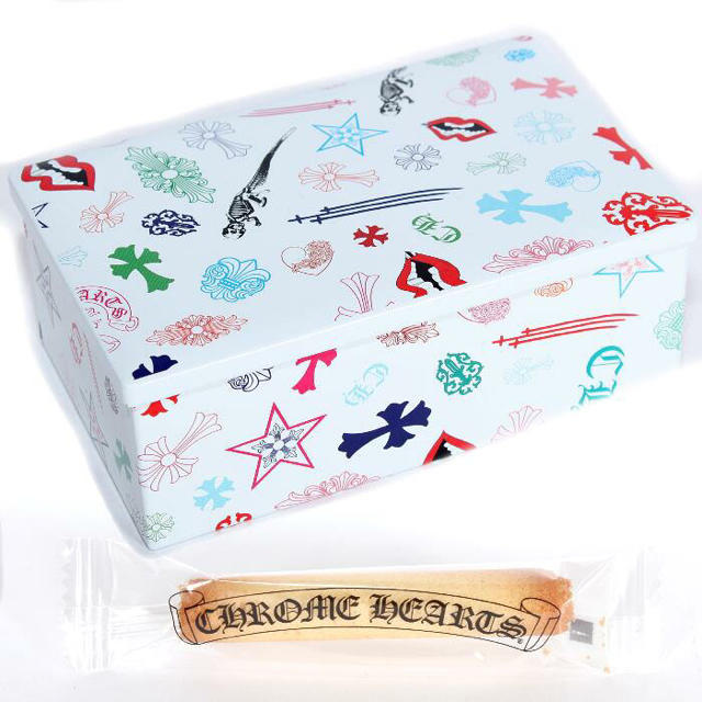 クロムハーツ・クッキーボックス缶・クロムハーツ東京20周年 20周年