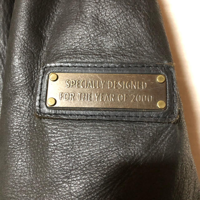 BOSS - サントリーボスジャン2000年限定モデル☘️レザーフライト