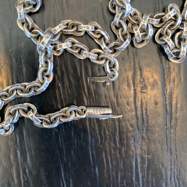 Chrome Hearts - 【正規品 14k刻印】chrome hearts ペーパーチェーン