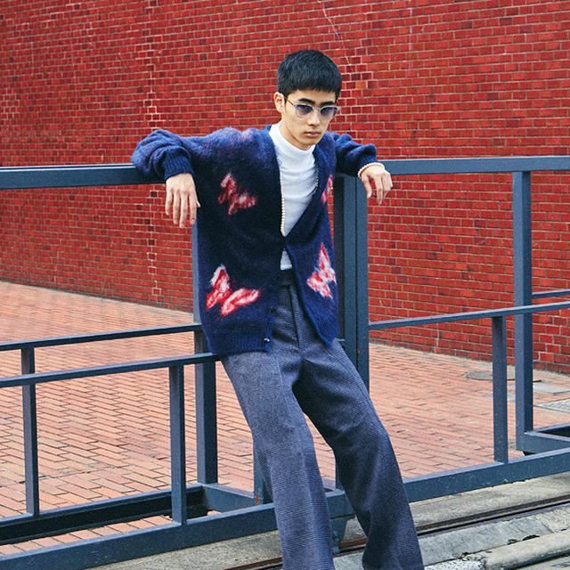 Needles - 値下げ Needles モヘアカーディガンの通販 by バスケ's shop