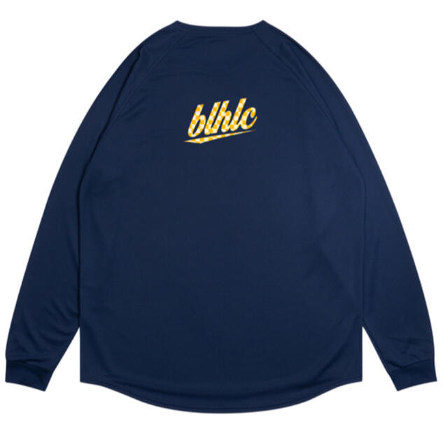 ballaholic - 安すぎる！ blhlc Cool Long Tee ネイビーイエロー XLの
