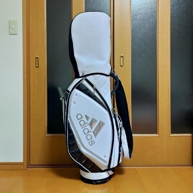 adidas - 中古品 アディダス ゴルフバッグ 9型の通販 by さむ's shop