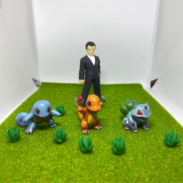 ポケモン モンコレ シャドウ ヒトカゲ ゼニガメ フシギダネの通販 by