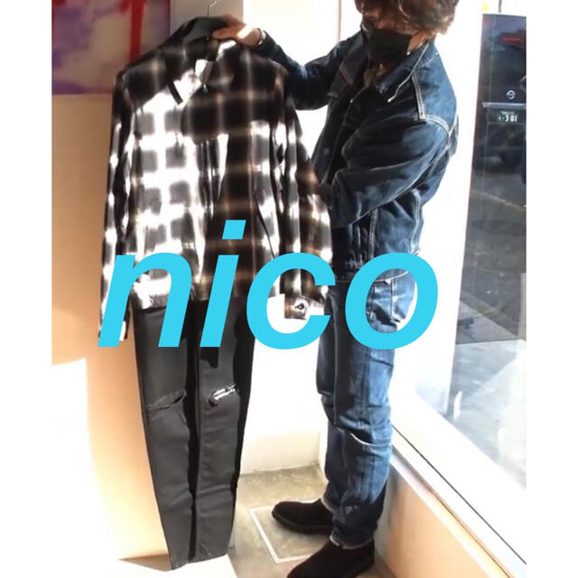 キムタク minedenim オンブレチェック 2 マインデニムの通販 by にこ's