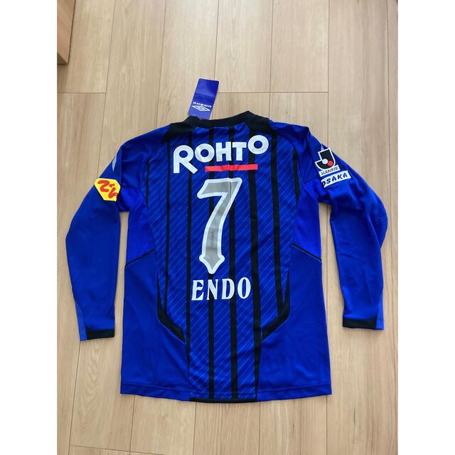 UMBRO - jリーグ ガンバ大阪 ユニフォーム 遠藤保仁 サイン入り 日本