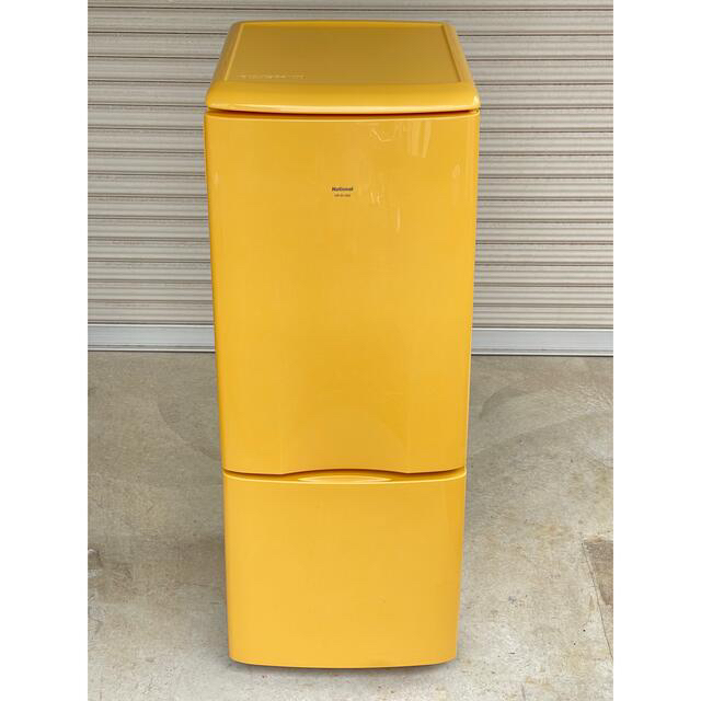 Panasonic - [美品]National 冷蔵庫 NR-B14B2-Y イエロー ナショナルの