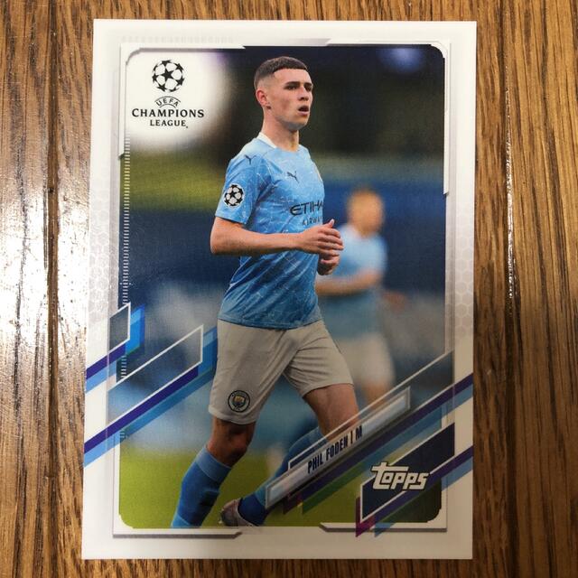 Phil Foden フォーデン 2020-21 topps JAPANの通販 by セール中's shop