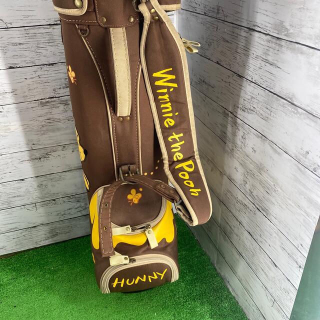 キャディバッグ 》プーさんキャディバッグ + アイアンカバーセットの