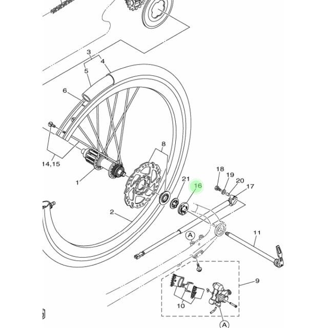 02☆ヤマハ☆GIANT E-BIKE☆スピードリミッタカット☆マグネット8個の