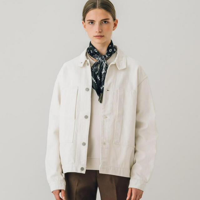 AURALEE - AURALEE WASHED HARD TWIST DENIM BLOUSONの通販 by shop