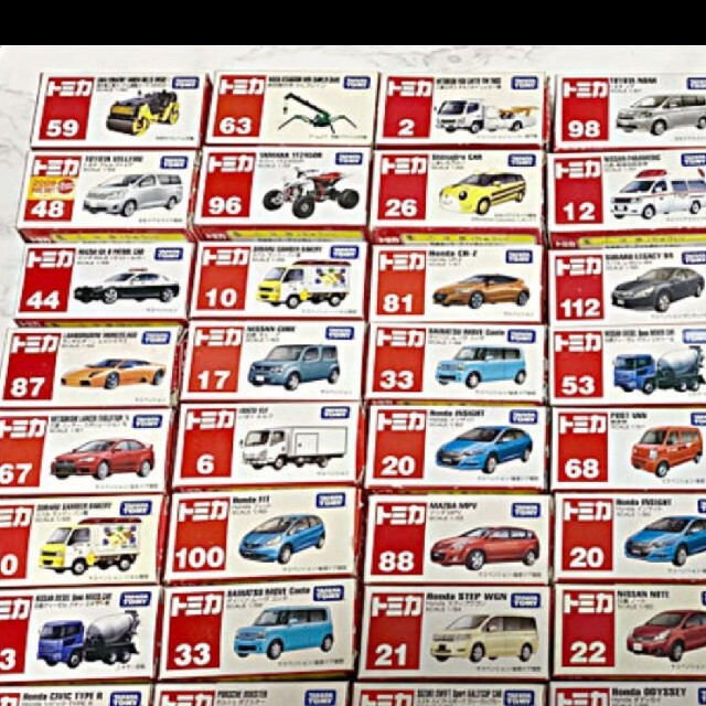 絶版 トミカ 28台 セットの通販 by L'Arc～en～Ciel's shop｜ラクマ