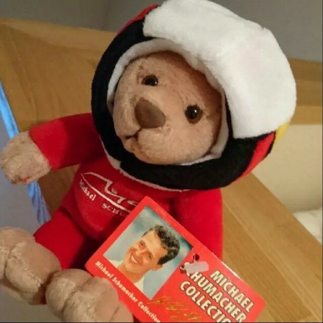 ミハエル シューマッハ ぬいぐるみ シューミーベア F-1の通販 by