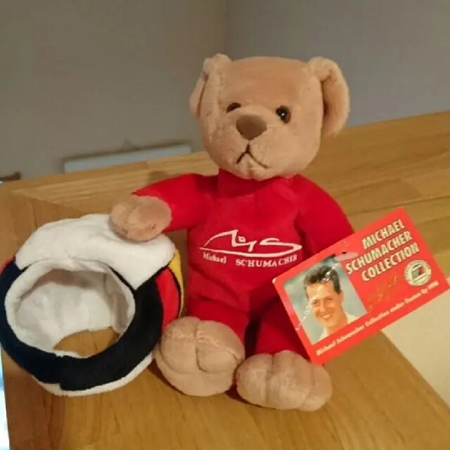 ミハエル シューマッハ ぬいぐるみ シューミーベア F-1の通販 by