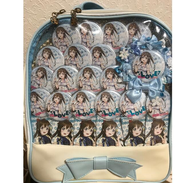 虹ヶ咲学園スクールアイドル同好会 桜坂しずく 痛バ 海外缶 痛バッグ