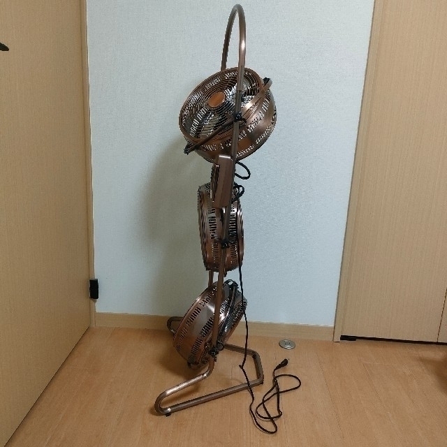 ドウシシャ - 【カズオ様専用】ドウシシャ 3連タワー型メタル扇風機の