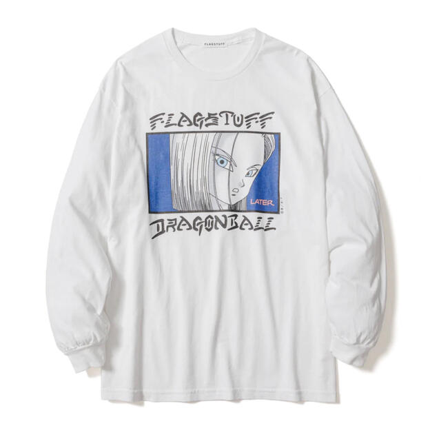 ドラゴンボール flagstuff 人造人間18号 tシャツ ロンt 詩羽の通販 by