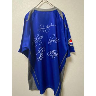 PEPSI ペプシ スタープレイヤー サインプリント サッカー ゲームシャツ