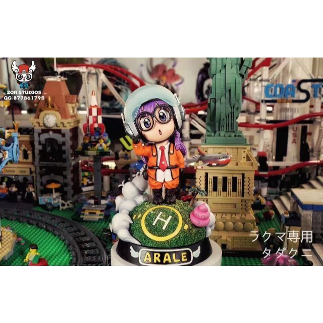 Dr.スランプ アラレちゃん ガレージキット 科学特捜隊 ワーコレ