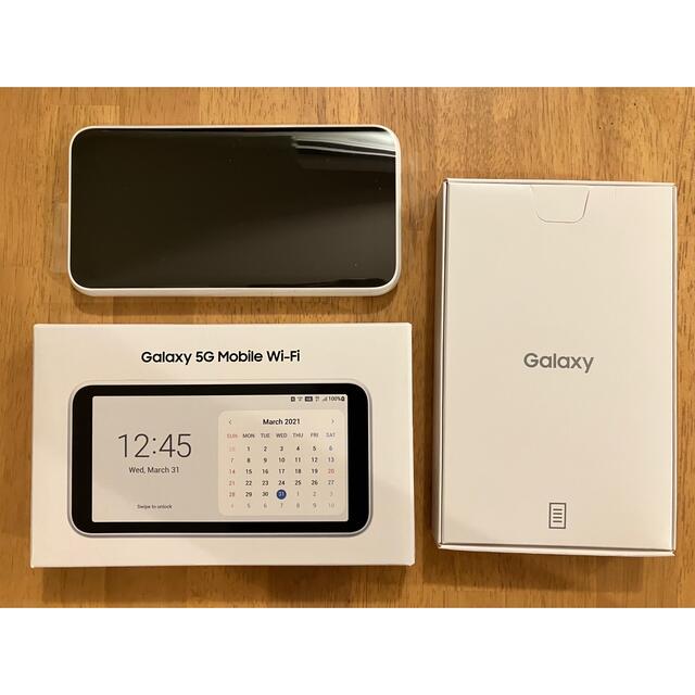 SIMなしGalaxy 5G Mobile Wi-Fi ホワイト Galaxy 5G Mobile wifi （SIM