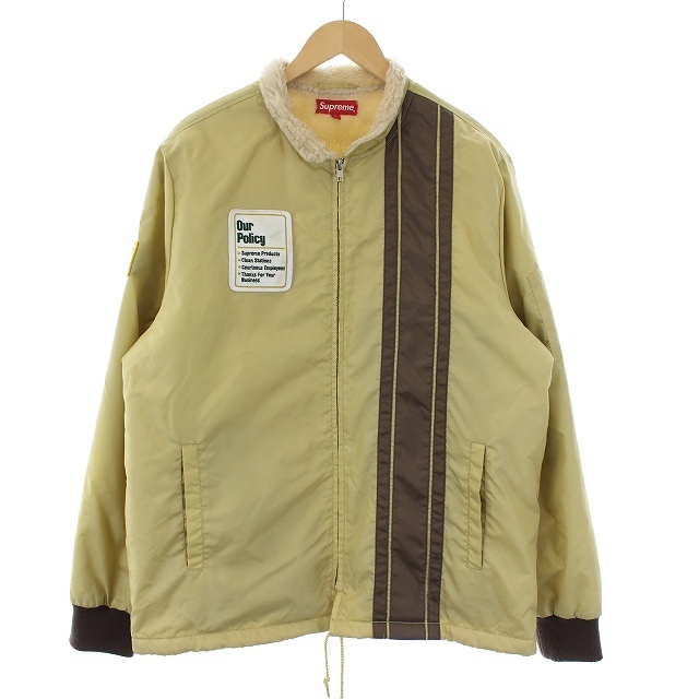 Supreme - シュプリーム ブルゾン ジャケット ジップアップ 裏地ファー